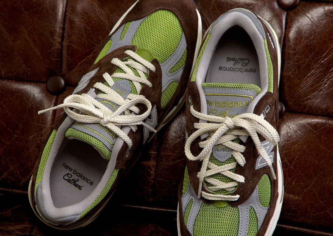 Daniëlle Cathari Teams up with Kith for Reverse Matcha New Balance