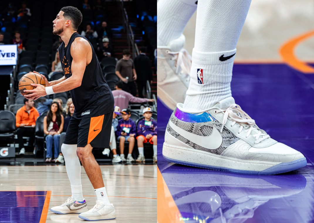 Nike Adds White Book 1 What The Colorway to Devin Booker's