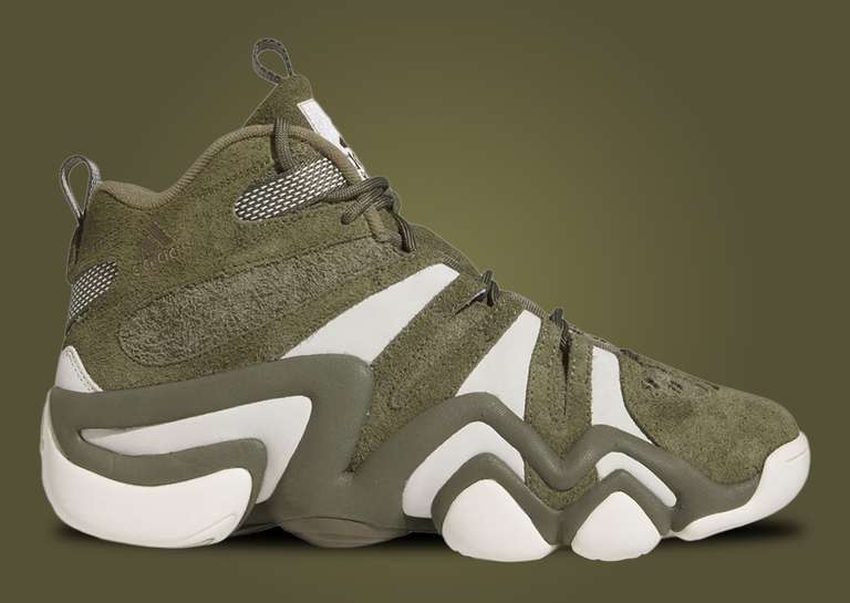 adidas Crazy 8 Olive Lateral
