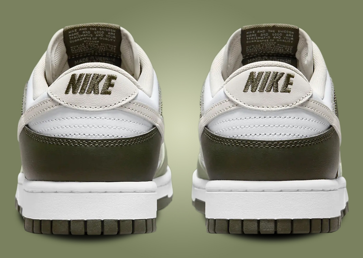 Earthy Shades Grace the Nike Dunk Low White Oil Green Cargo Khaki - Sneaker  News