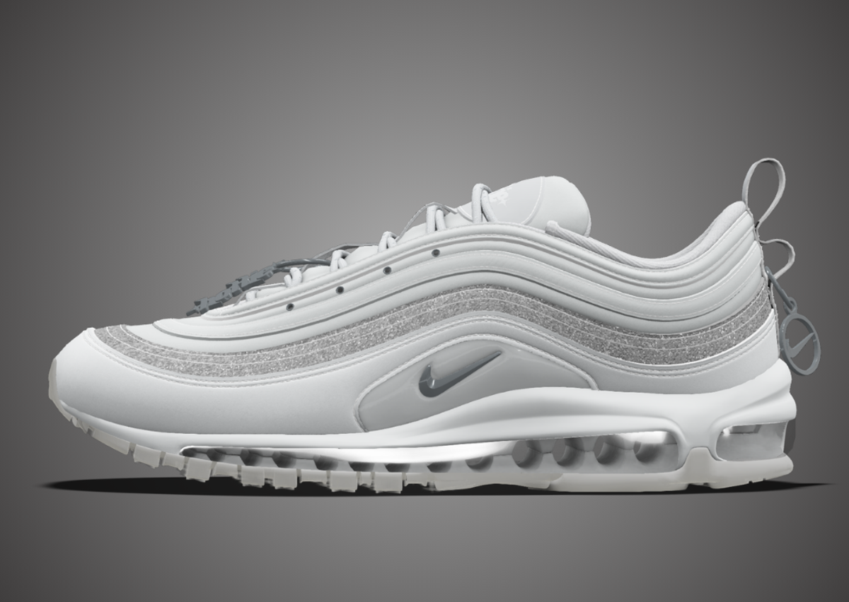 Megan Thee Stallion x Nike Air Max 97 Something For Thee Hotties By You Summit White Lateral