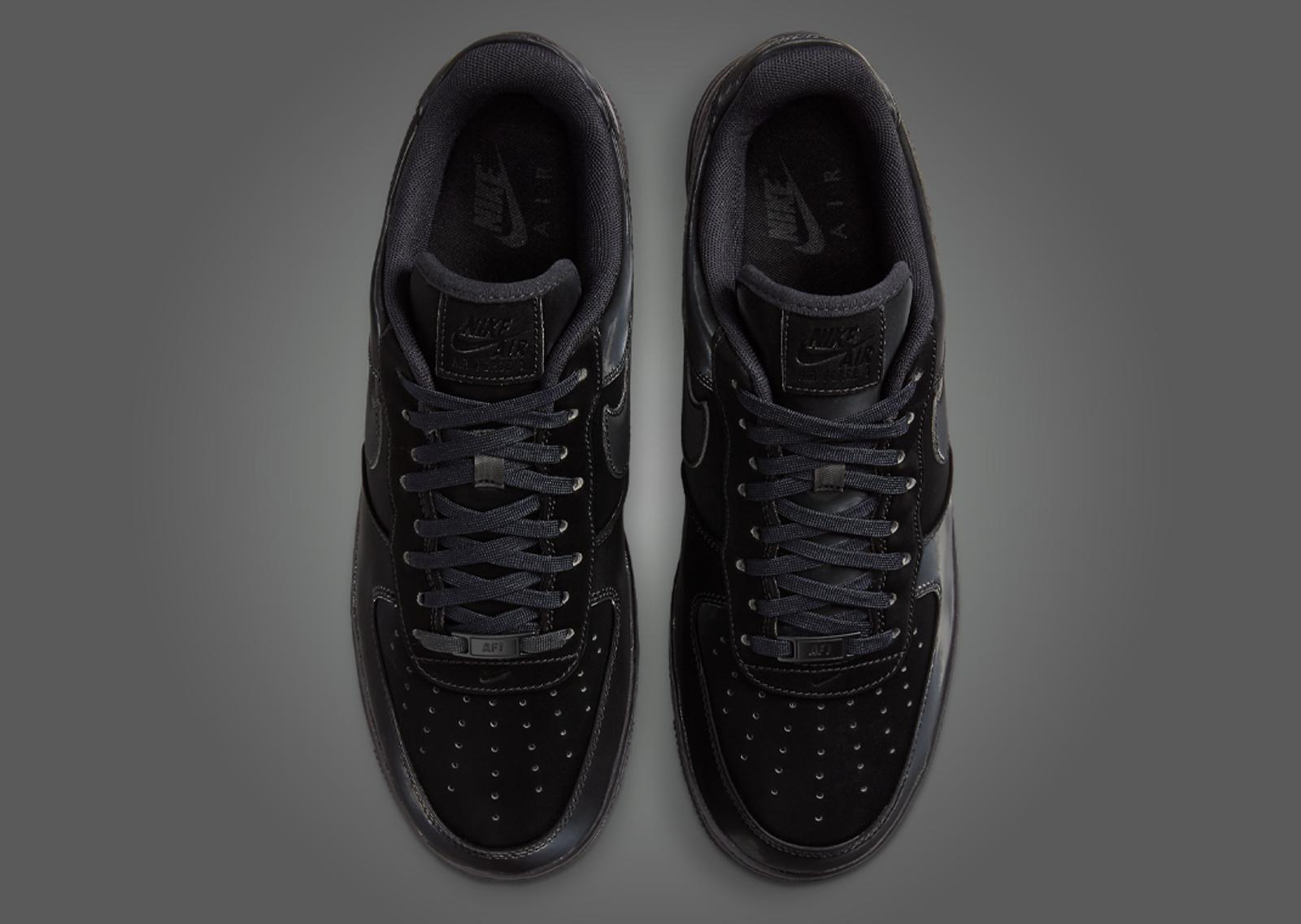 Nike Air Force 1 Low Vanta Black Top