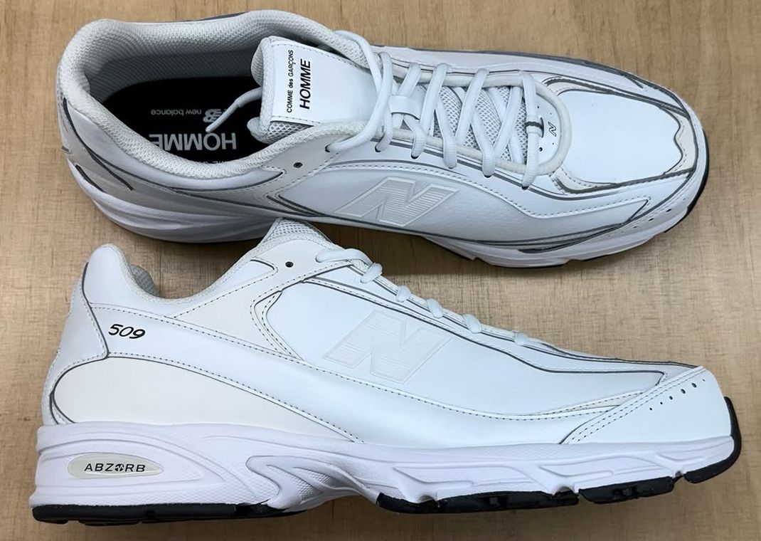 The Comme des Garçons Homme x New Balance 509 Pack Releases Fall 2025