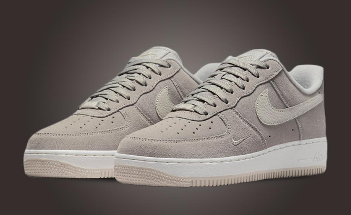 The Nike Air Force 1 Low Light Iron Ore Gets Painted In 50 Shades Of Grey