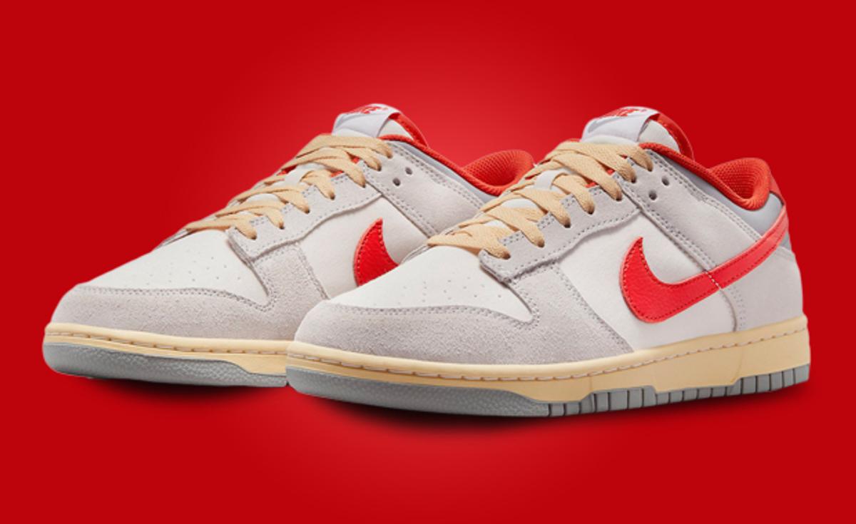 The Nike Dunk Low Athletic Department Picante Red Drops In May