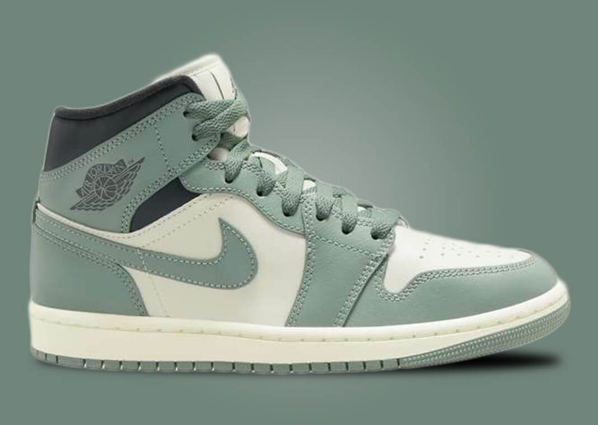 The Air Jordan 1 Mid Jade Smoke Is a Women's Exclusive