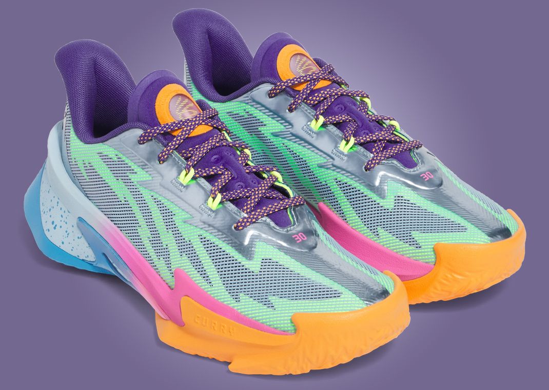 海外限定カラー UNDER ARMOIR CURRY7 29cm Under Armour Covers New Curry Series 7 in a Crayon Pack of