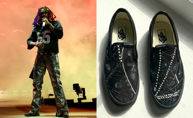 Young Thug Custom Vans for Coachella