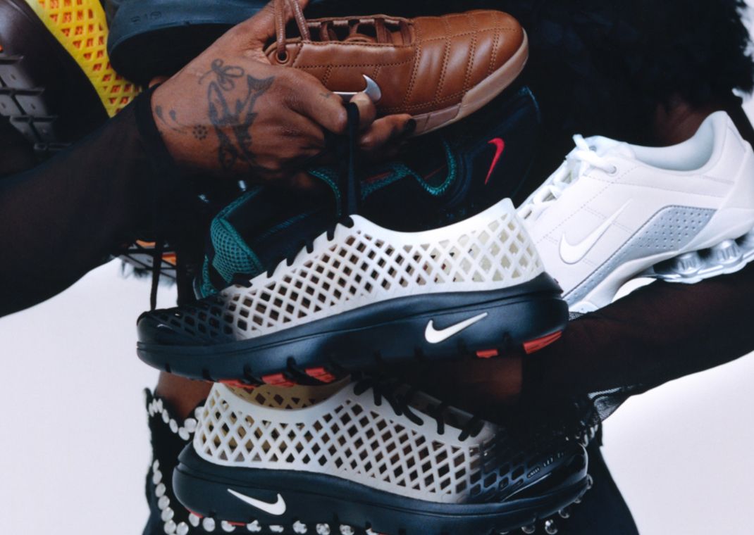 靴 Maha Amsterdam Nike Women's Shox Maha Amsterdam x Nike Reintroduce the Total 90 Shox Magia in