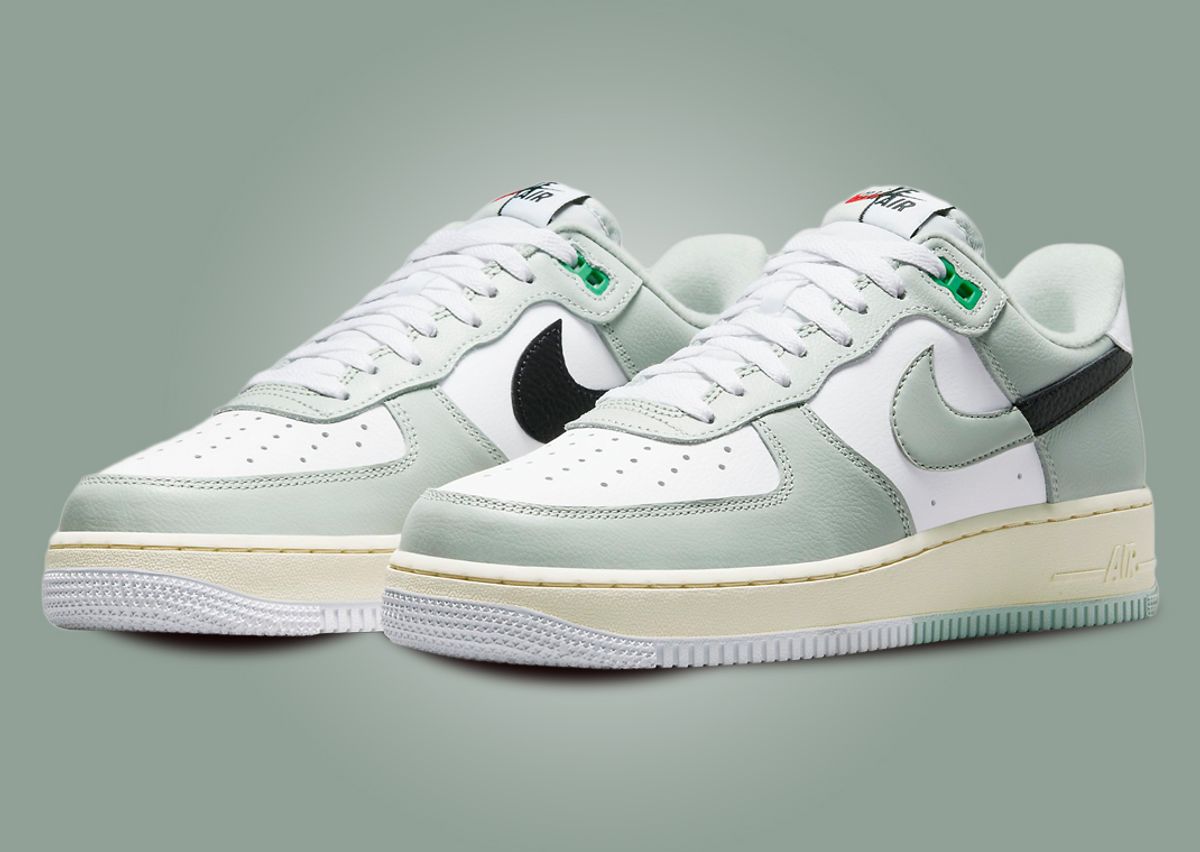 Nike Air Force 1 Low Worldwide Pure Platinum Green Grey Silver