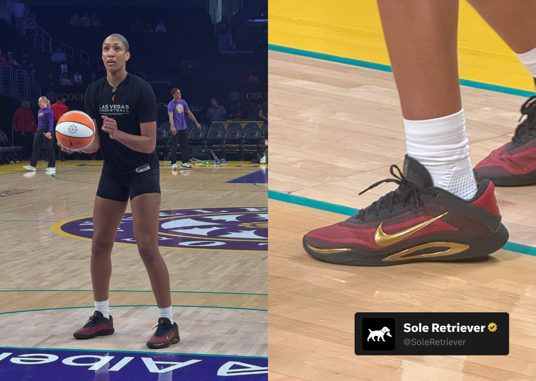 A'ja Wilson Debuts a New USC-Inspired Nike A'One PE