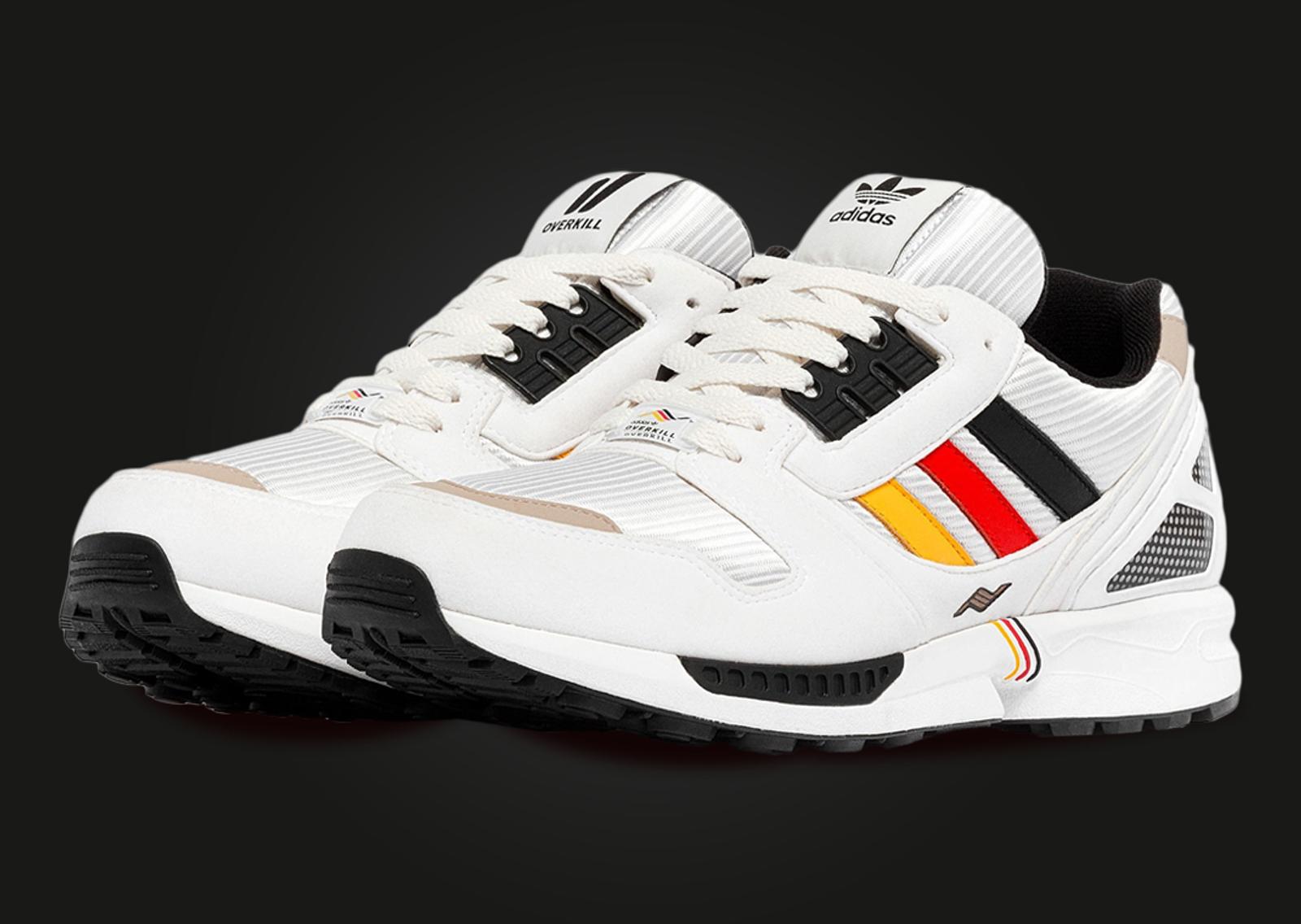 Overkill x adidas ZX 8000 Home Game Angle