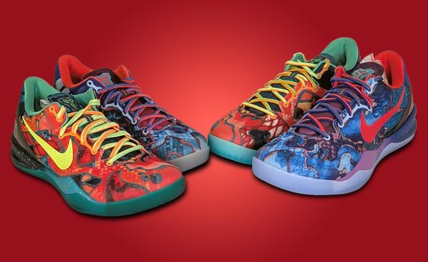 COMPARED: Nike Kobe 8 What The OG vs. Protro