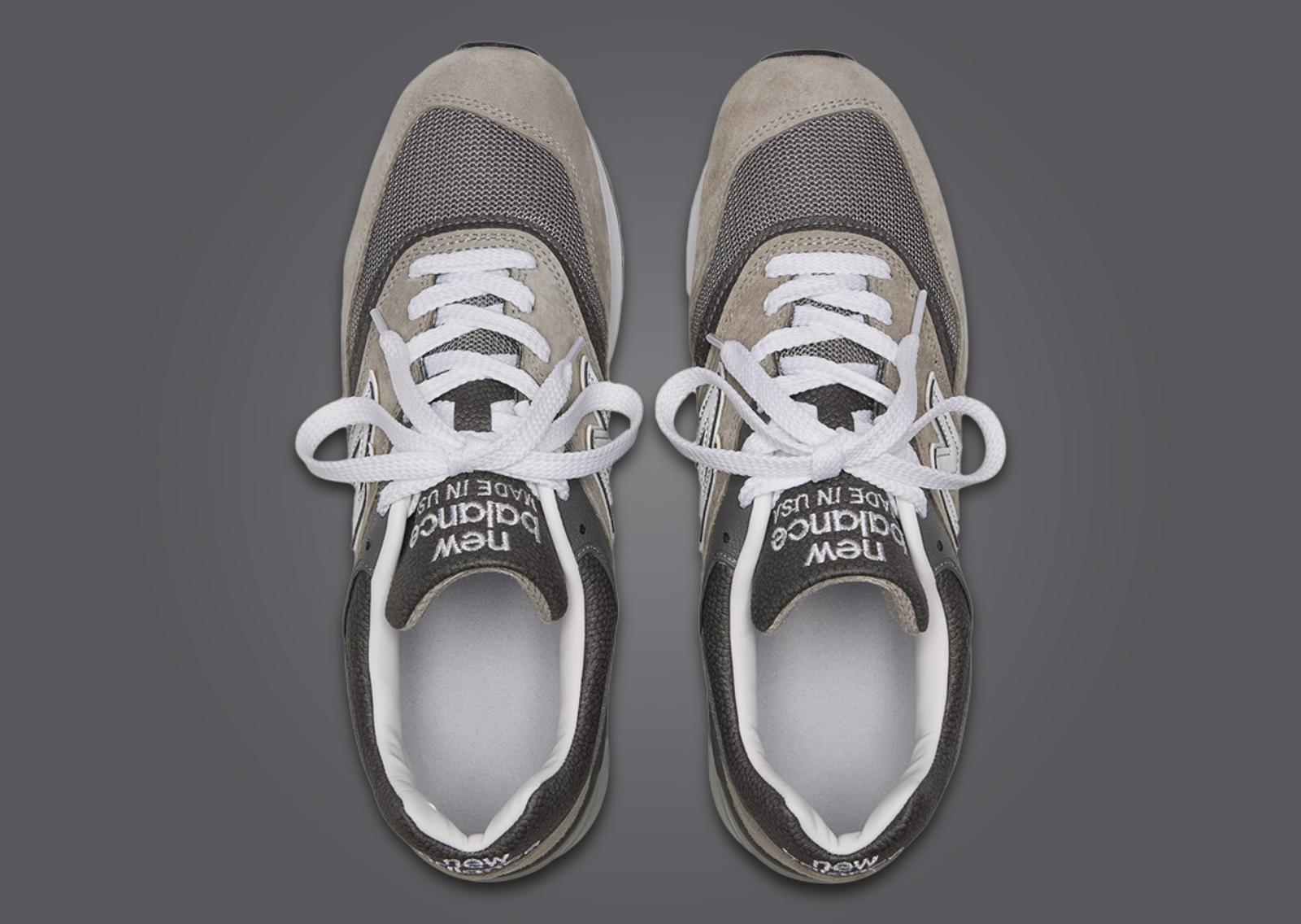 New Balance 997 Made in USA Grey Top