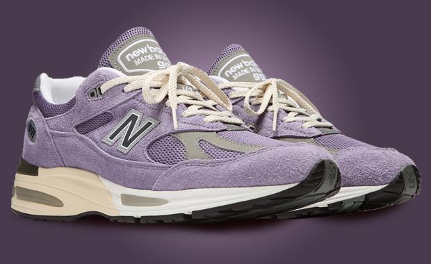 New Balance 991v2 Made in UK Dusk Purple Sage