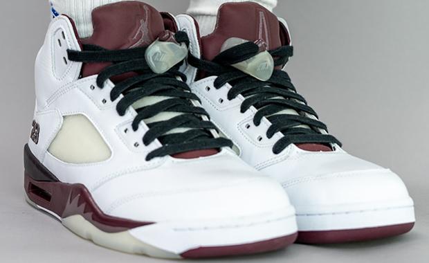 A Ma Maniere x Air Jordan 5 Retro OG Burgundy Crush