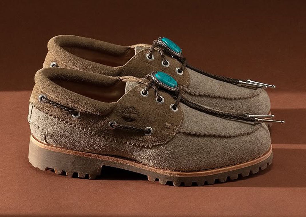 The Packer x Timberland 3-Eye Handsewn Boat Shoe Santa Fe