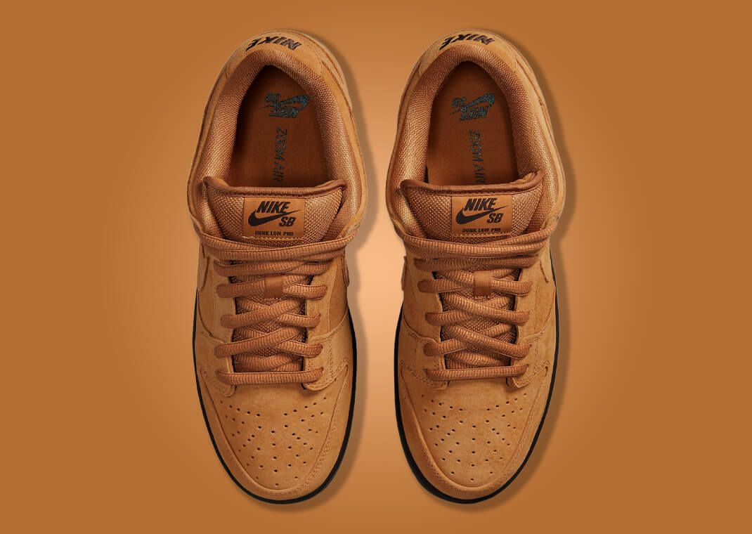 Nike SB Dunk Low Pro 'Wheat' Shoes - Flax / Flax - Flax - Baroque Brow