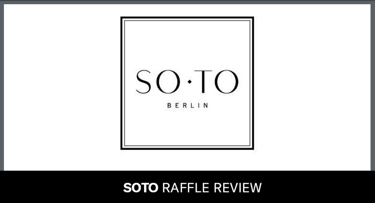 Soto - Raffle Review