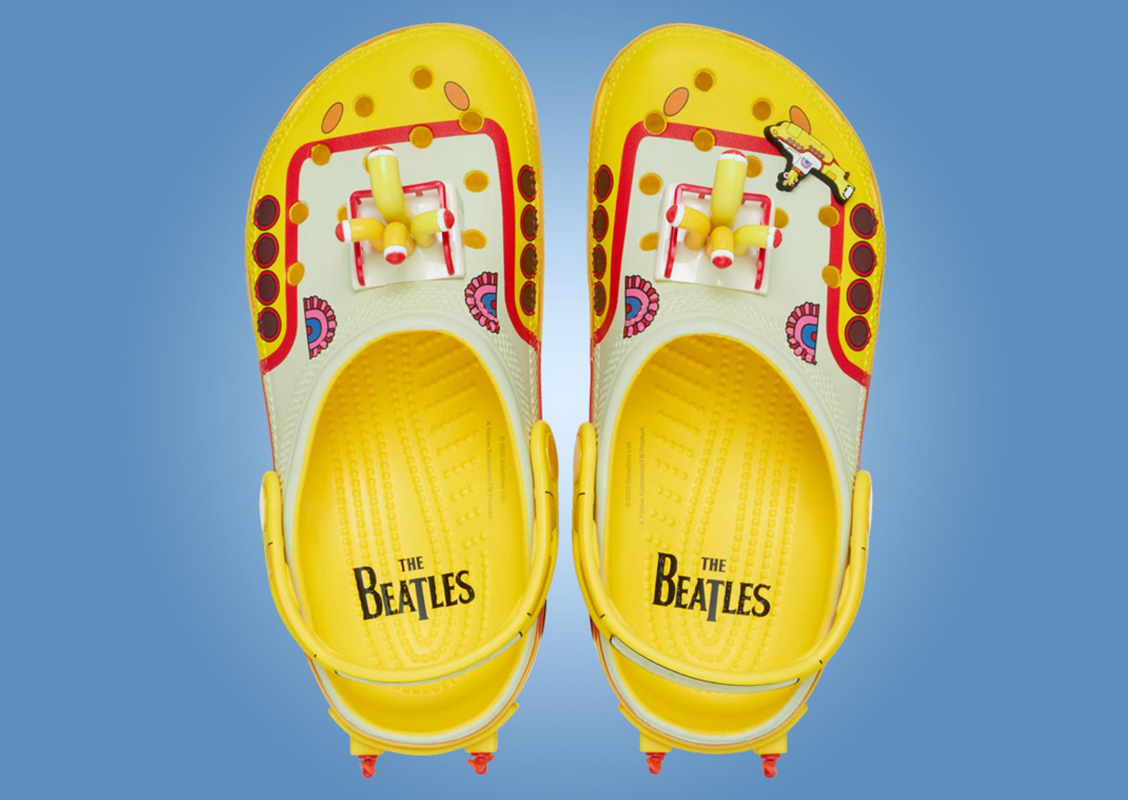 The Beatles x Crocs Classic Clog Yellow Submarine Top