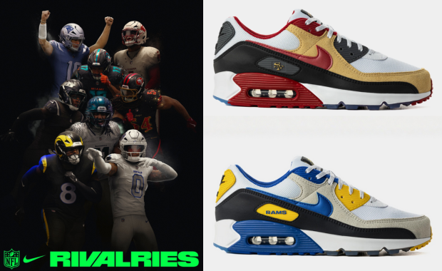 NFL x Nike Air Max 90 Rivals Pack