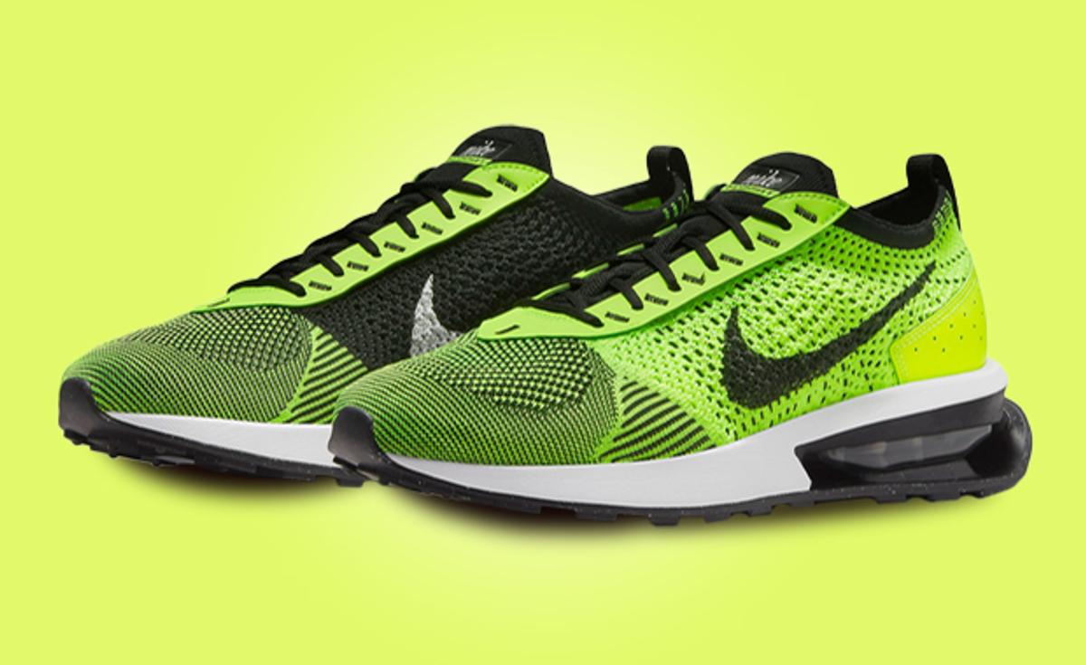 Volt Tones Electrify The Nike Air Max Flyknit Racer