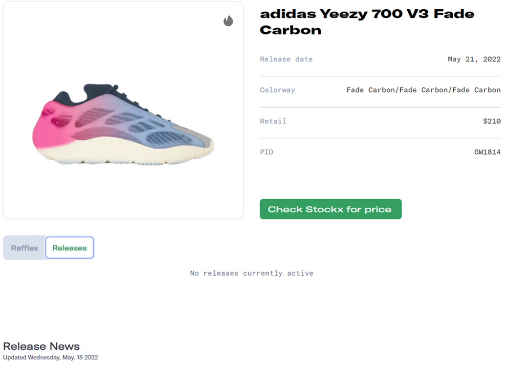 Adidas yeezy 700 v3 azael raffle best sale