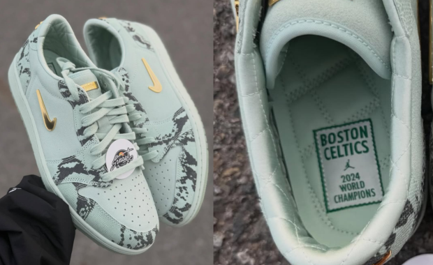 Jayson Tatum Air Jordan 1 MM Low Celtics Championship