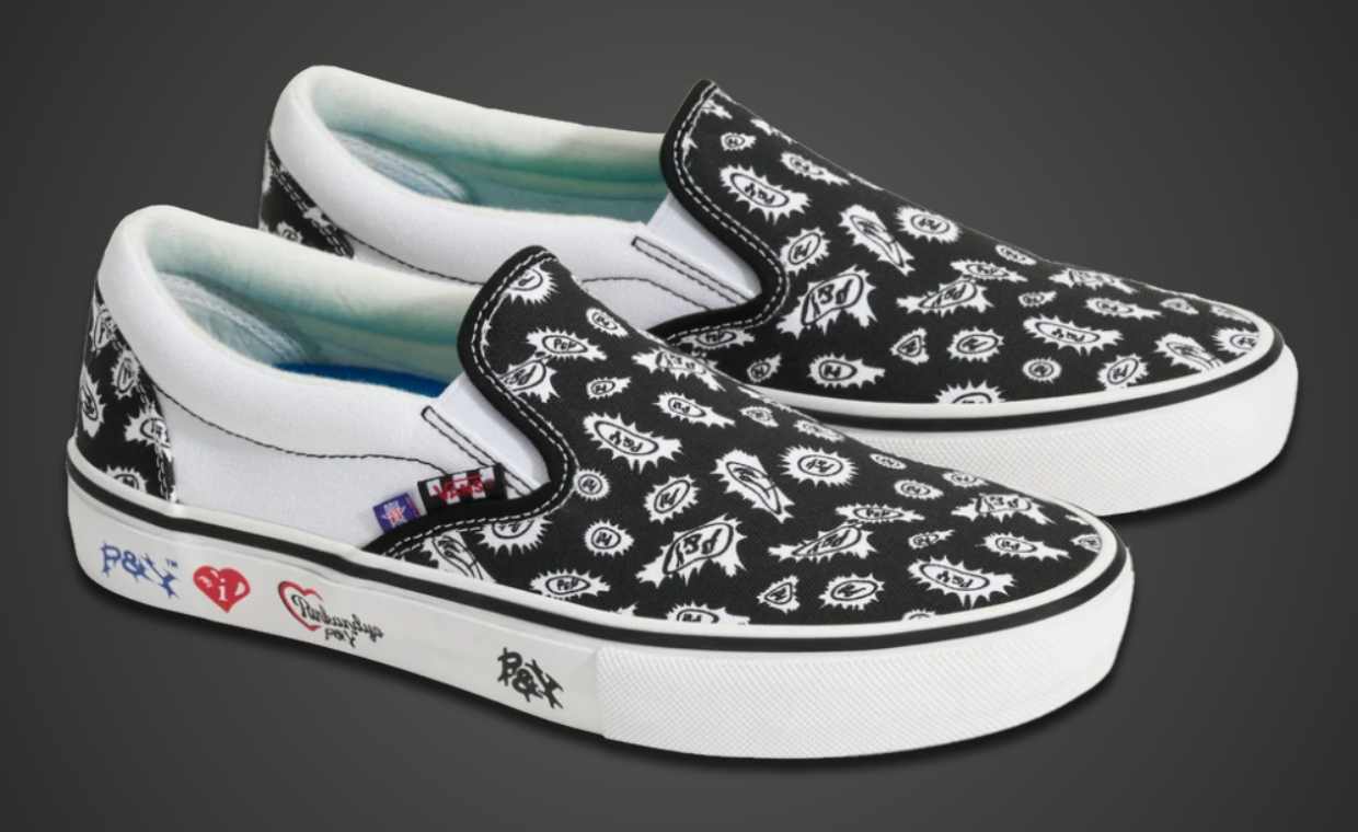 Punkandyo x Vans Classic Slip-On Black