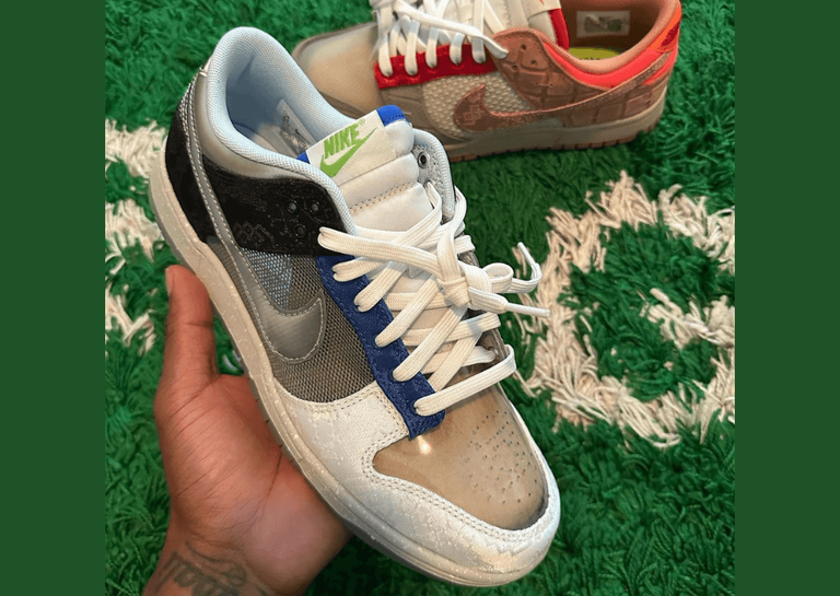CLOT x Nike Dunk Low SP What The? Top