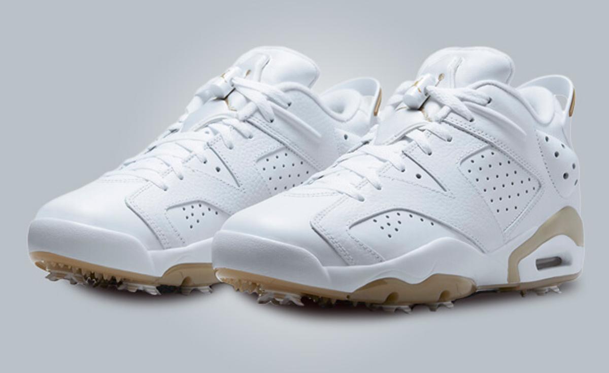 The Air Jordan 6 Retro Golf Comes in White Khaki