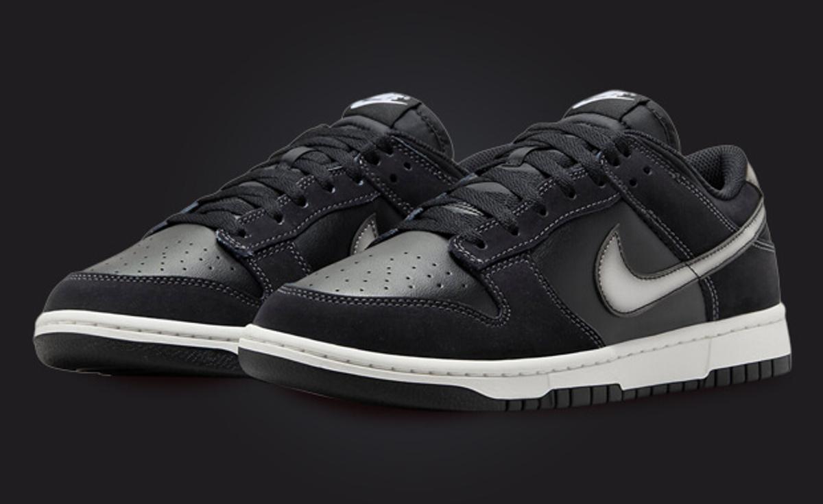 Smoke-Like Accents Appear On This Nike Dunk Low