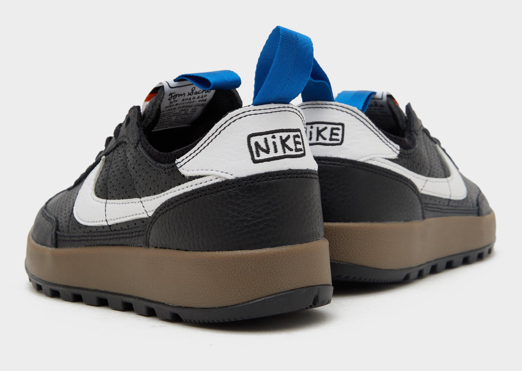The Latest Tom Sachs x Nike General Purpose Shoe is Black Leather