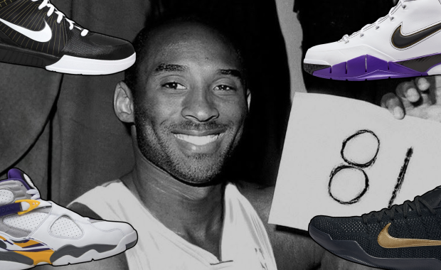 Kobe Sneakers he wore in his highest scoring games