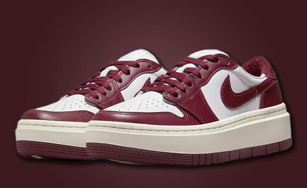 Dark Beetroot Accents This Air Jordan 1 Elevate Low