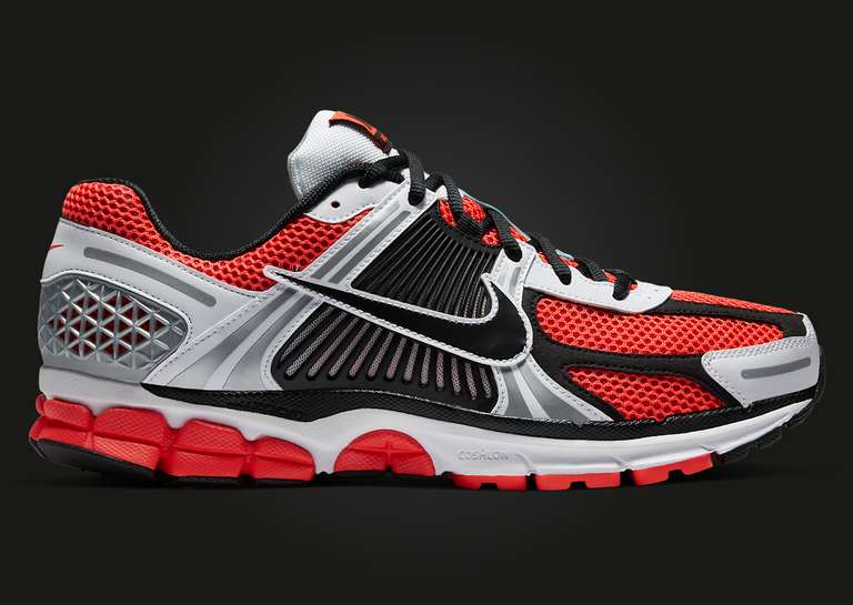 Nike Zoom Vomero 5 Bright Crimson Black Lateral