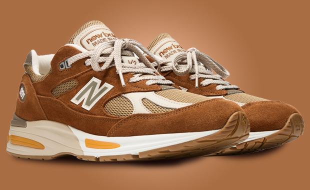 New Balance 992v1 Made In UK Caramel Cafe