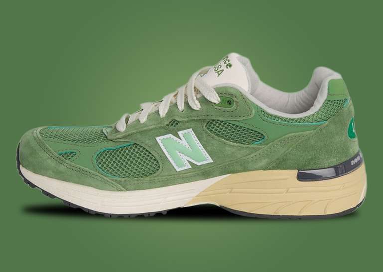 New Balance 993 Made in USA Chive Medial