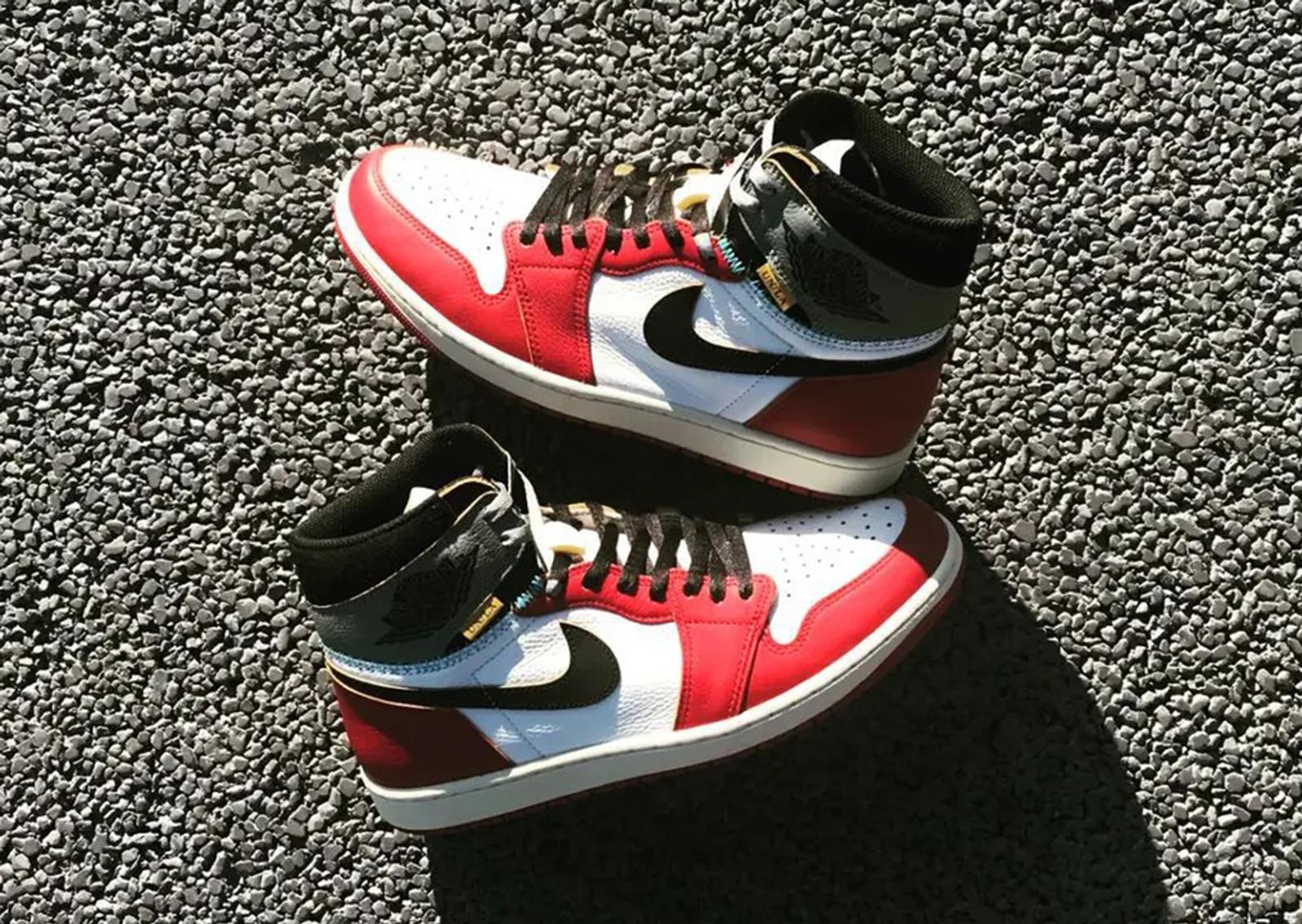 Union LA x Air Jordan 1 Retro High OG SP Chicago Shadow Lateral