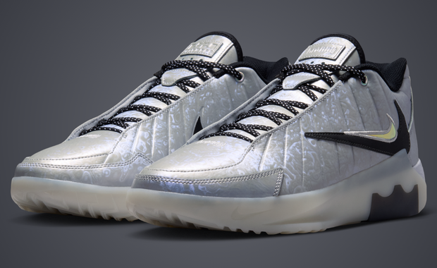Nike LeBron Witness 9 Bronny James Metallic Silver PE