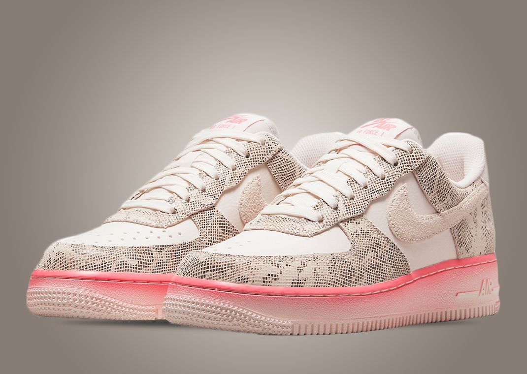 Snakeskin Accents Nike's Our Force 1