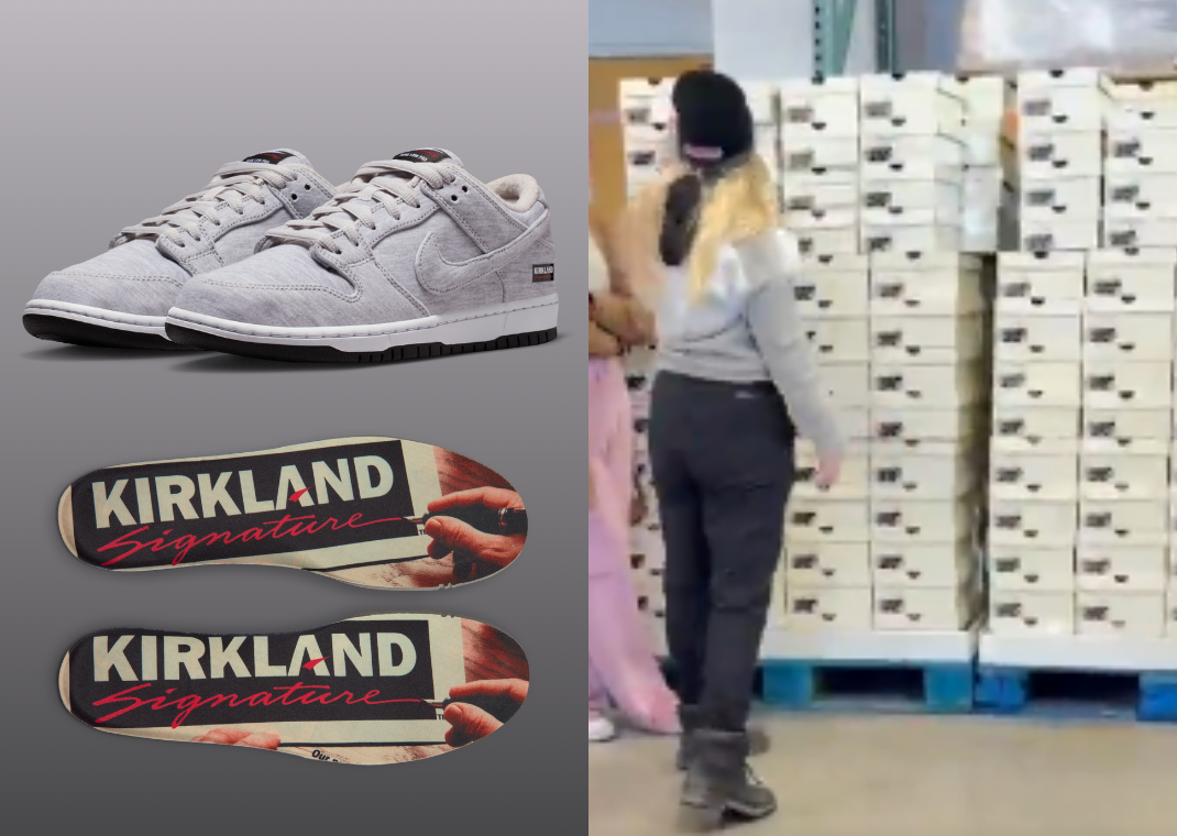 Pallets of the Nike SB Costco Dunk Just Popped Up at a Random Costco