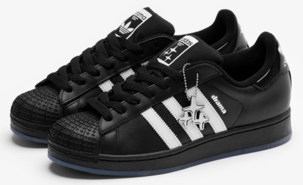 Drama Call x adidas Superstar II Black White