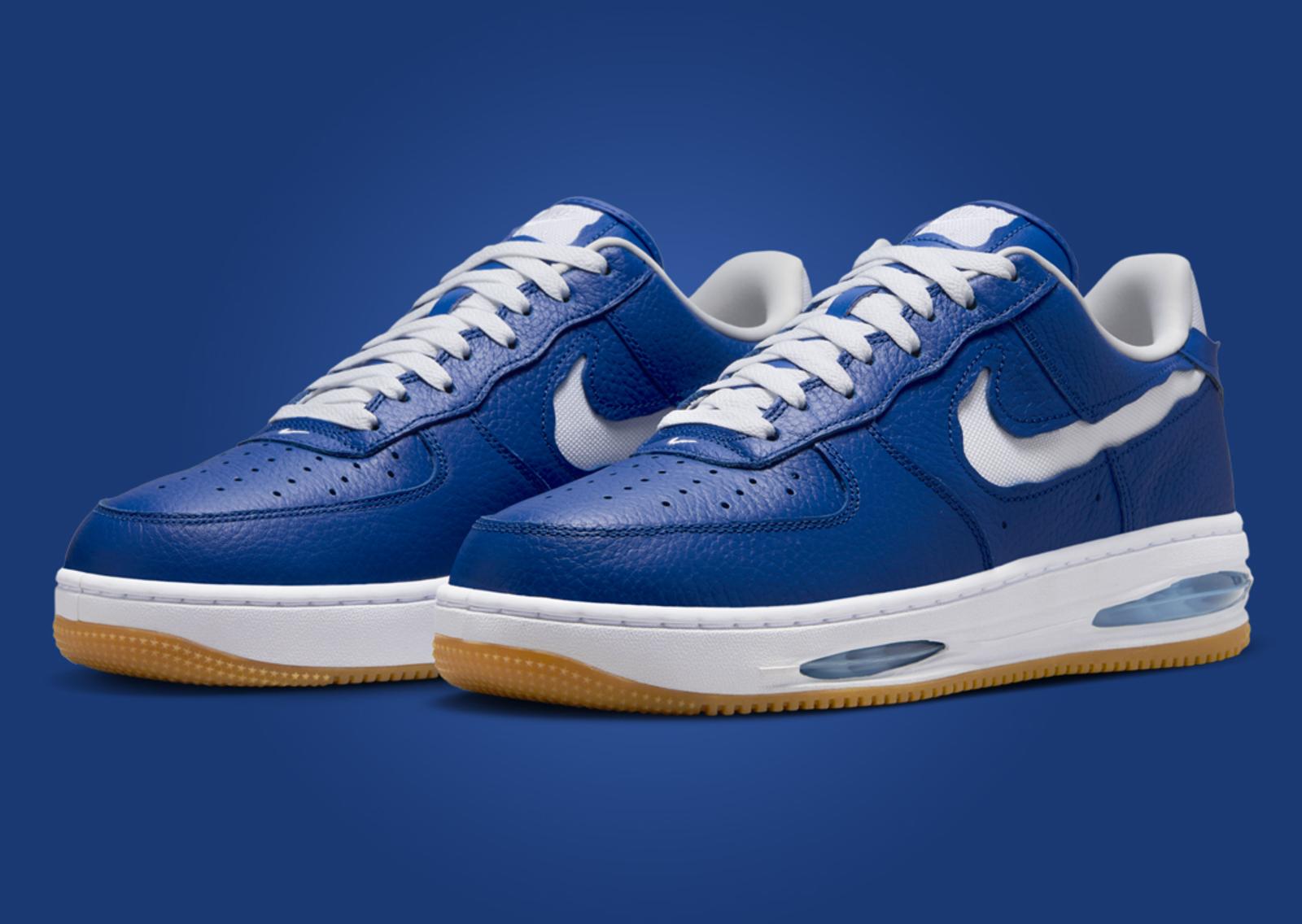 Nike Air Force 1 Low Evo Team Royal Angle