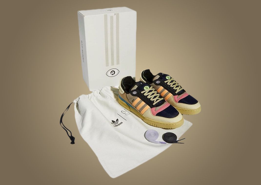 Official Look The Bad Bunny x adidas Forum Powerphase Benito