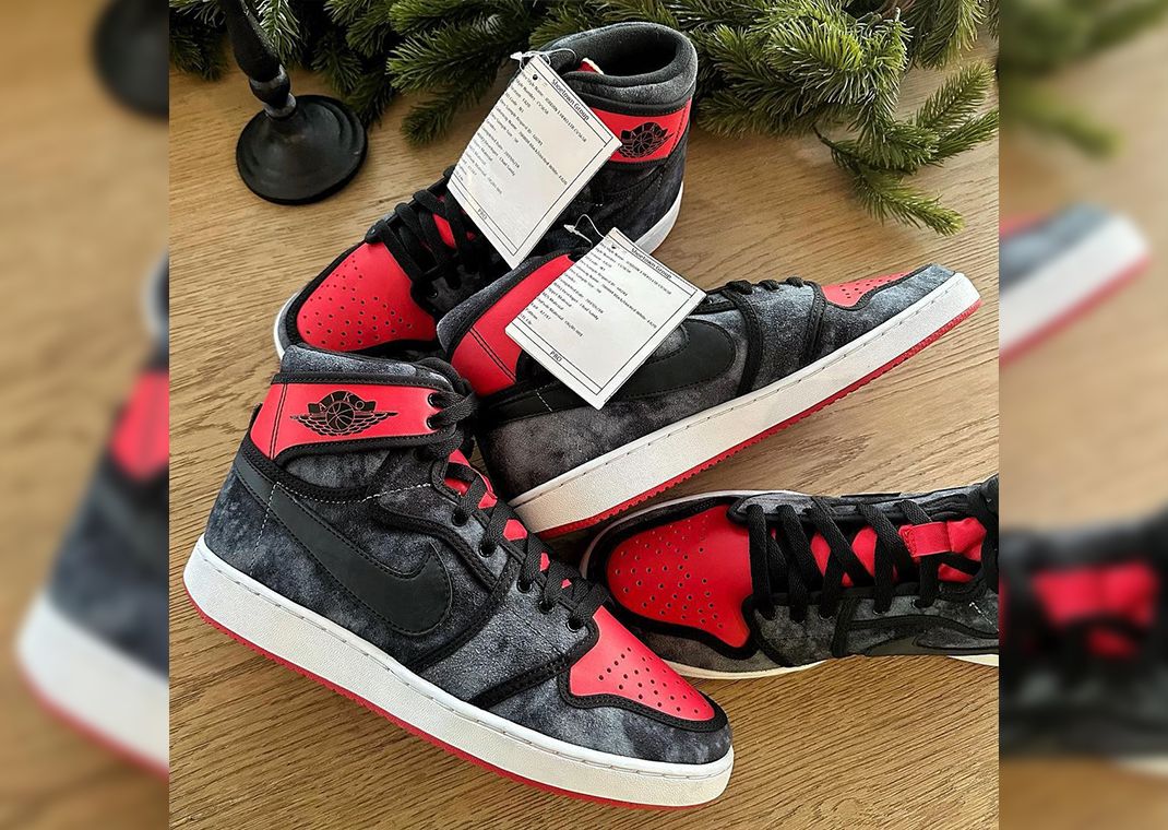 This Air Jordan AJKO 1 High Sample Utilizes Traditional Japanese