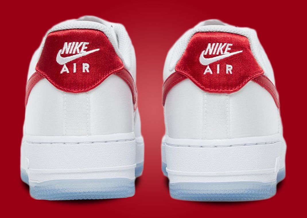 ▷ Bear Vuitton X Nike AF1 white/Red by Ske, 2023, Design