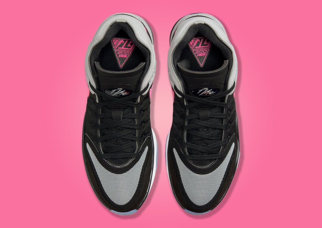 The Nike Air Zoom GT Hustle 2 Black Pink Foam Releases  display picture 3