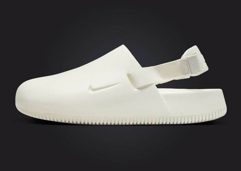 Nike Calm Mule Sail (W) Left Side Lateral