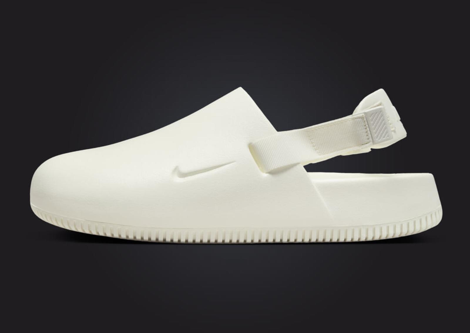 Nike Calm Mule Sail (W) Left Side Lateral